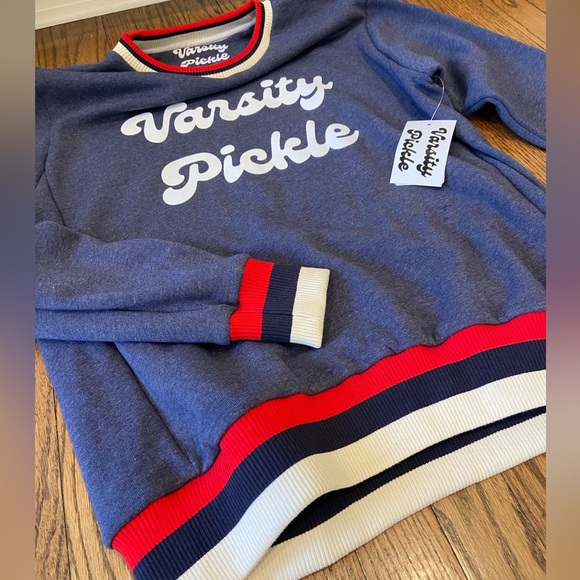 Vintage Varsity Pickle Sweatshirt - Picture 5 of 9